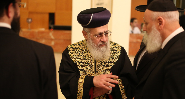 The anniversary of the death of Rabbi Ovadia Yosef