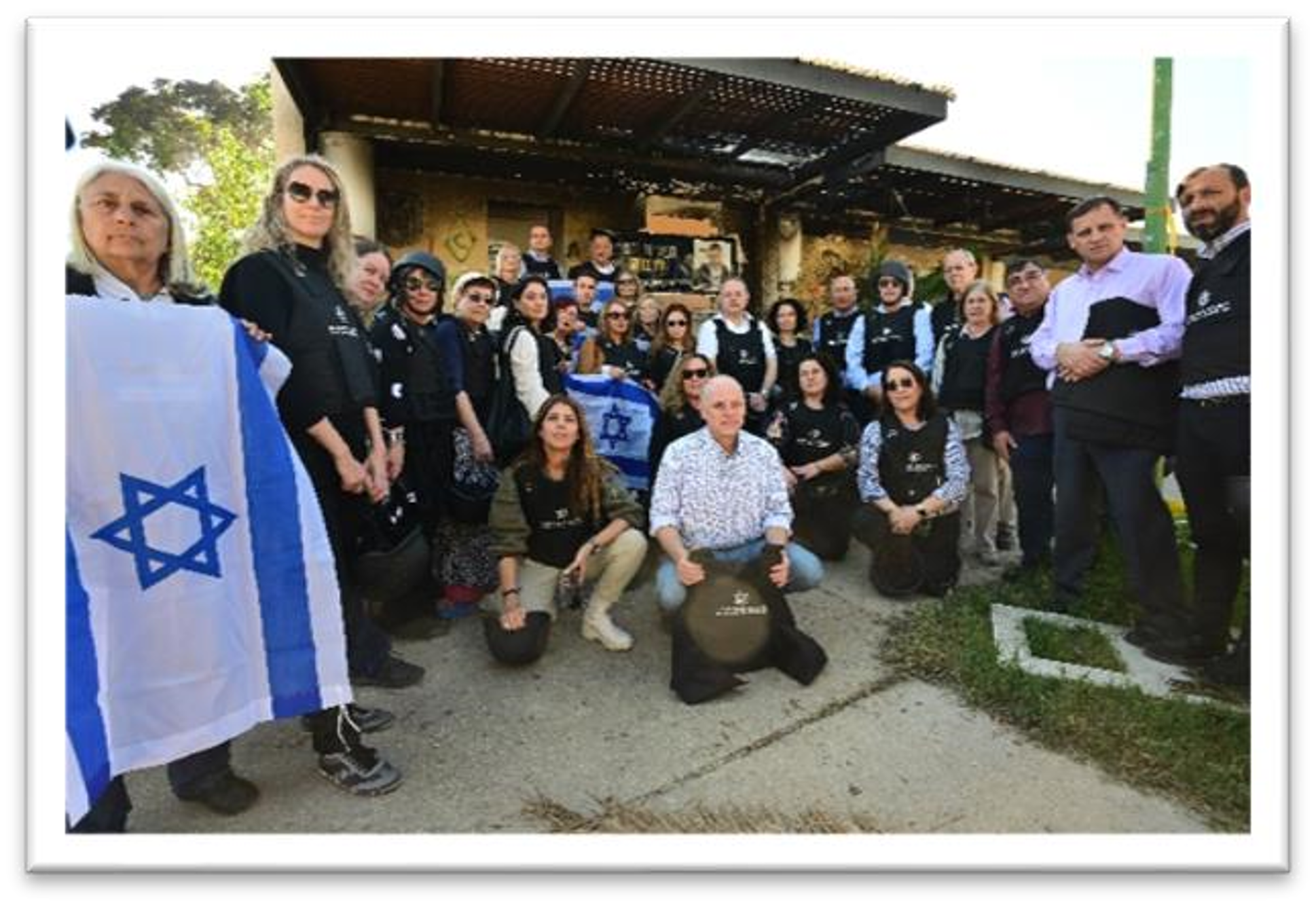 Solidarity Visit by the Extended Executive Board of the World Zionist Organization The Expanded Zionist Board 