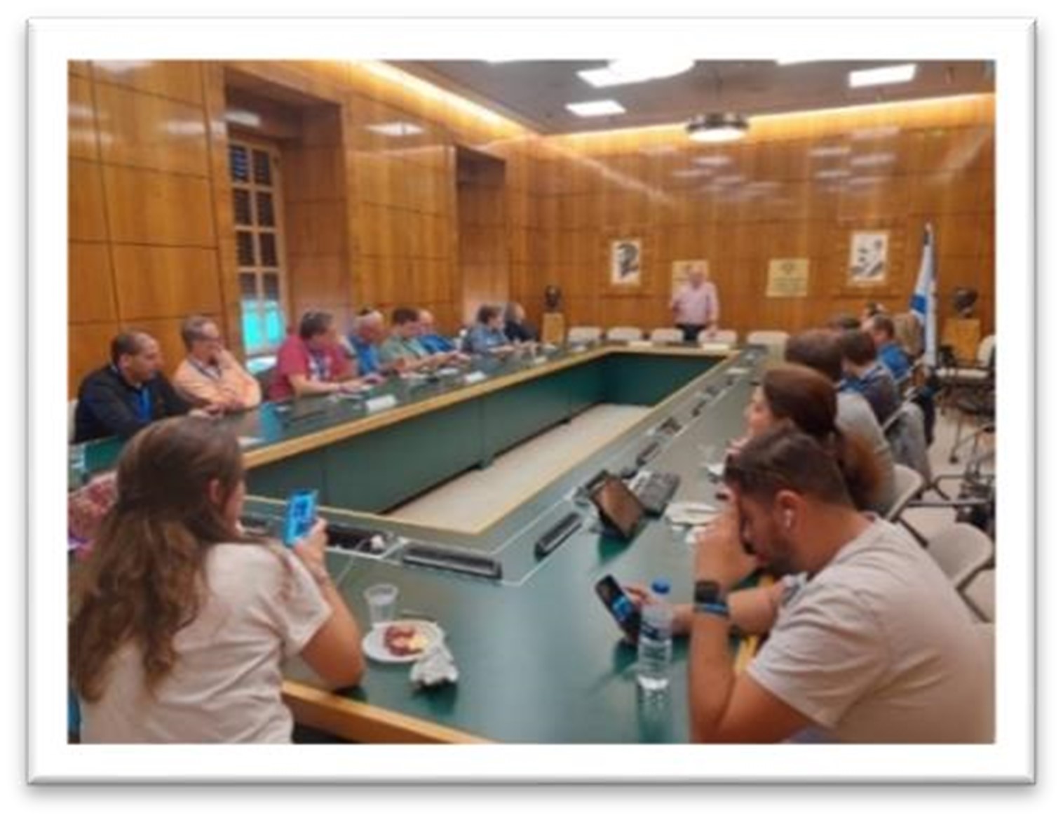 Solidarity Missions Welcomed at the National Institutions Building 