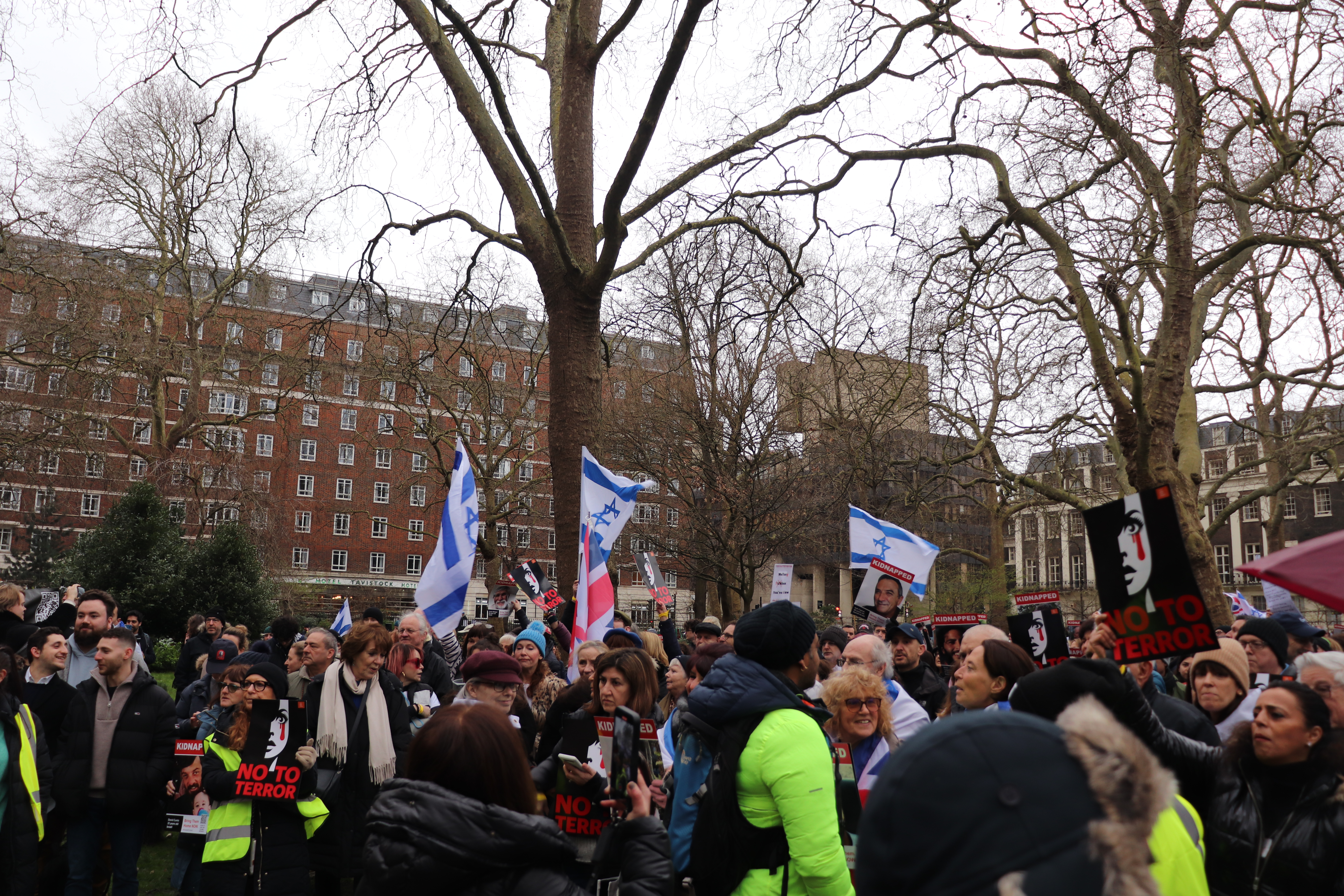 עצרת נגד הטרור, לונדון פברואר 2024